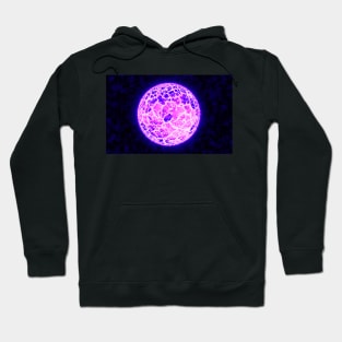 Exploding Sun - Blue Hoodie